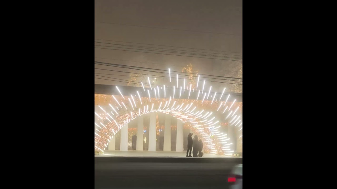 Misty City Lights ✨ Night Walk Through the Glow