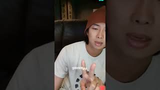 RM sharing how much time he took to get a friendship tattoo with BTS 🤣🤣