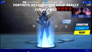 Fortnite Account For Sale Really Cheap! -Pc/Xbox Linkable Only 5$