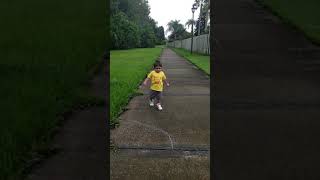 Doctors said he may never walk LOOK at him RUN