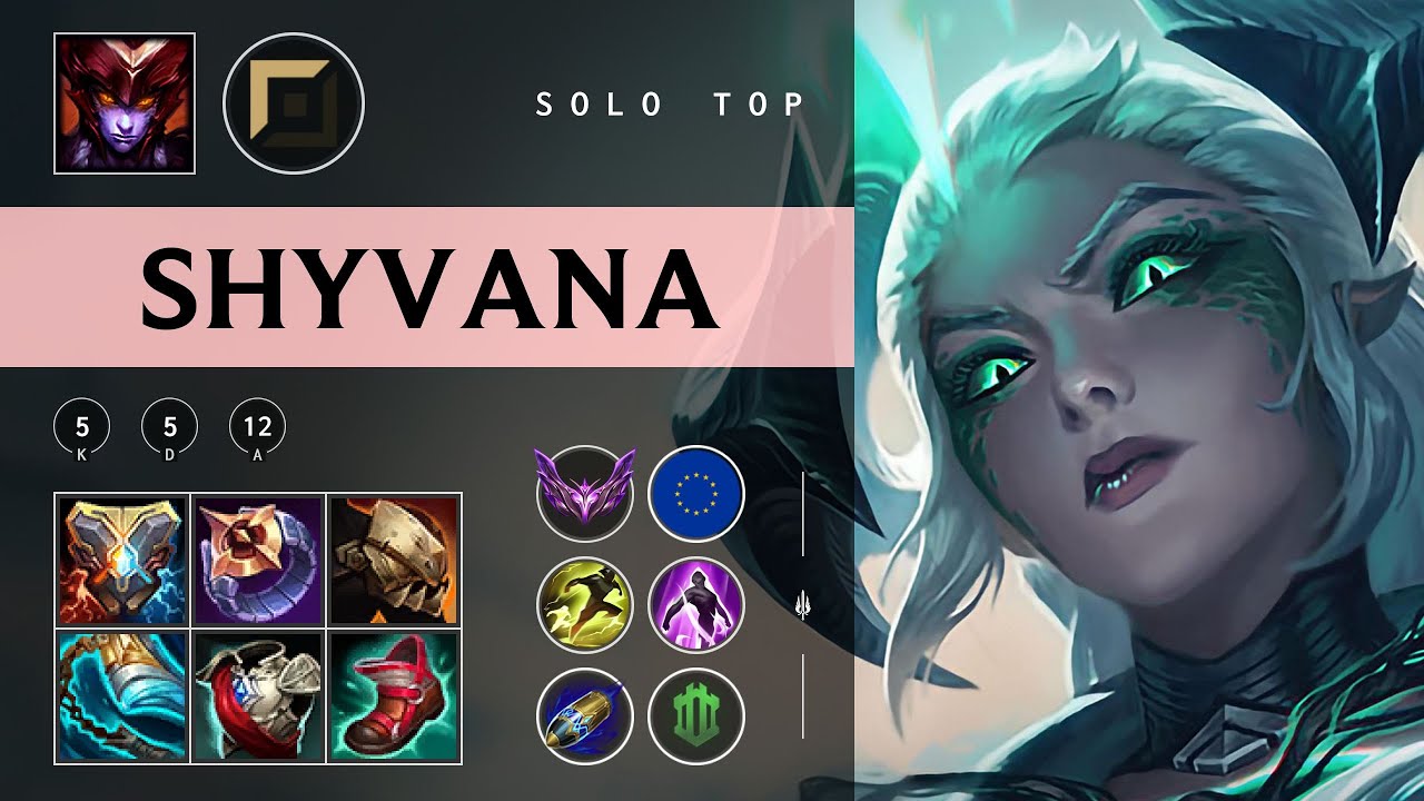 Shyvana Top vs Jayce - EUW Master Patch 25.23