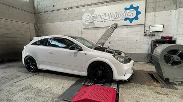 Vauxhall Astra H VXR Stage 1 Dyno Tuning in association with Rabbid - The Tuning Society