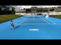 UTR Tennis Tour - Sydney - Court 2 - 1 September 2022