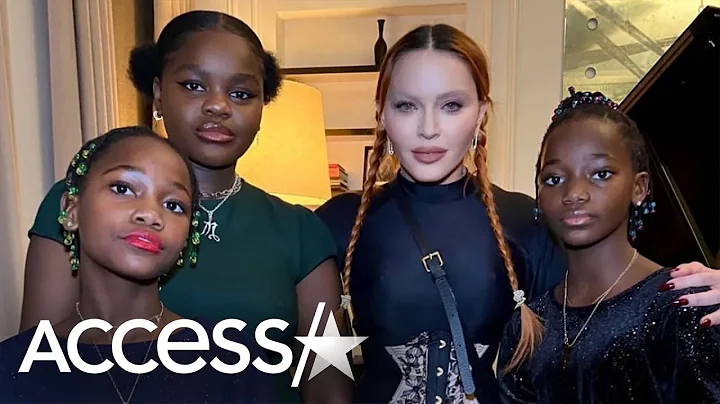 Madonna Daughters Mercy, Estere & Stella Impress A...