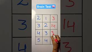 Brain Test | IQ Test | Math Riddles | #braintest #iqtest #mathriddles