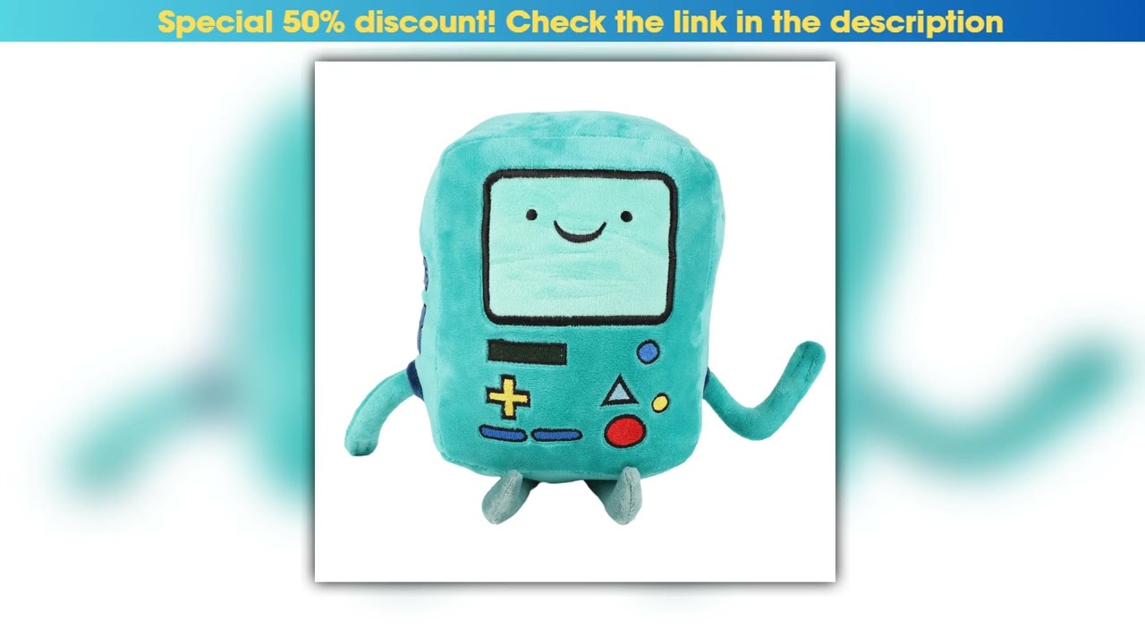 28cm Finn Jake BMO Soft Stuffed Animal Dolls Creative Adventure Time Plush Toys Cartoon Stuffed