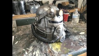 How to make a T51b Power Armor Helmet from Fallout