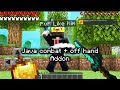 PvP like Java edition 🔥[JavaCombat + Off hand] addon for Mcpe🎮 (All in one📌)