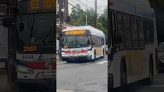 SEPTA 2018 New Flyer XDE40 #3144 on Rt R (82) at Henry St & Midvale Av #septa