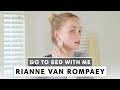 Model Rianne Van Rompaey's Nighttime Skincare Routine | Go To Bed With Me | Harper's BAZAAR