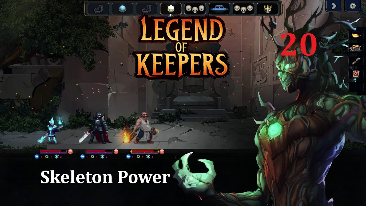 Legend of Keepers | Skeleton Power [20] - YouTube