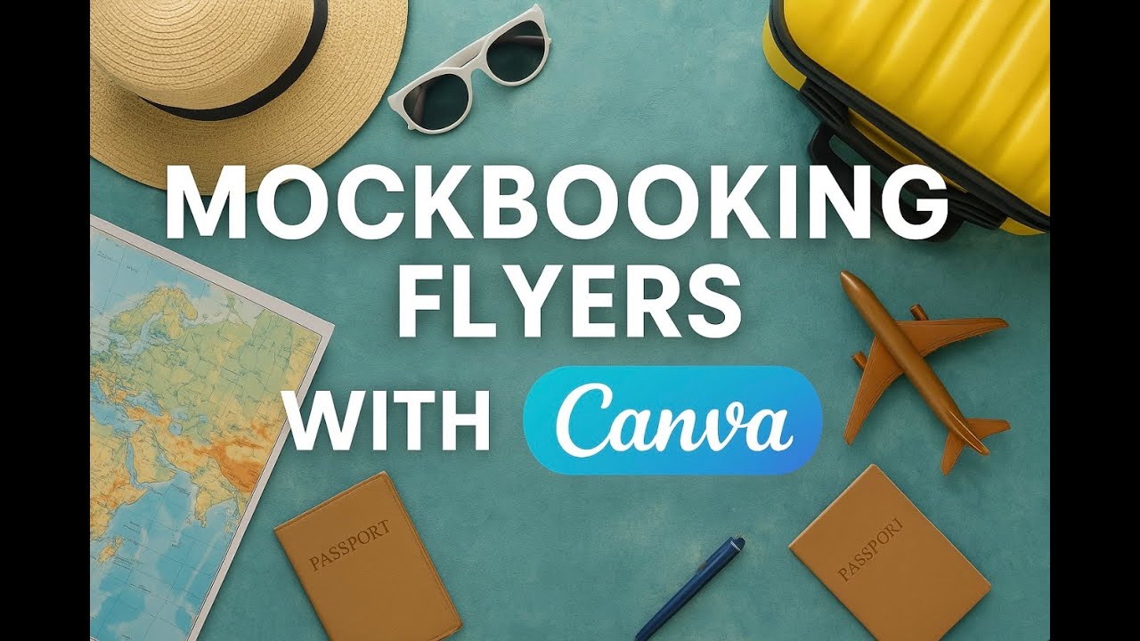 Mockbooking Flyers with Canva