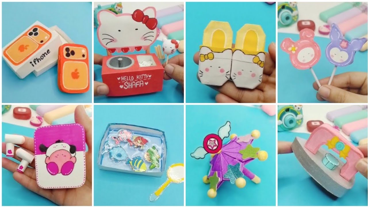 Paper craft / Easy to make/ how to make/ miniature craft/ school project / Shafa's DIY 