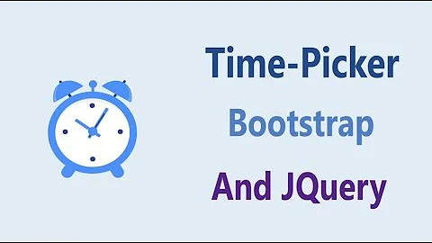 Bootstrap Timepicker Using Jquery & Fully Customization