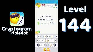 Celebrity Cryptogram Tripledot Level 144 Answer | SolutionGuruji Wealth