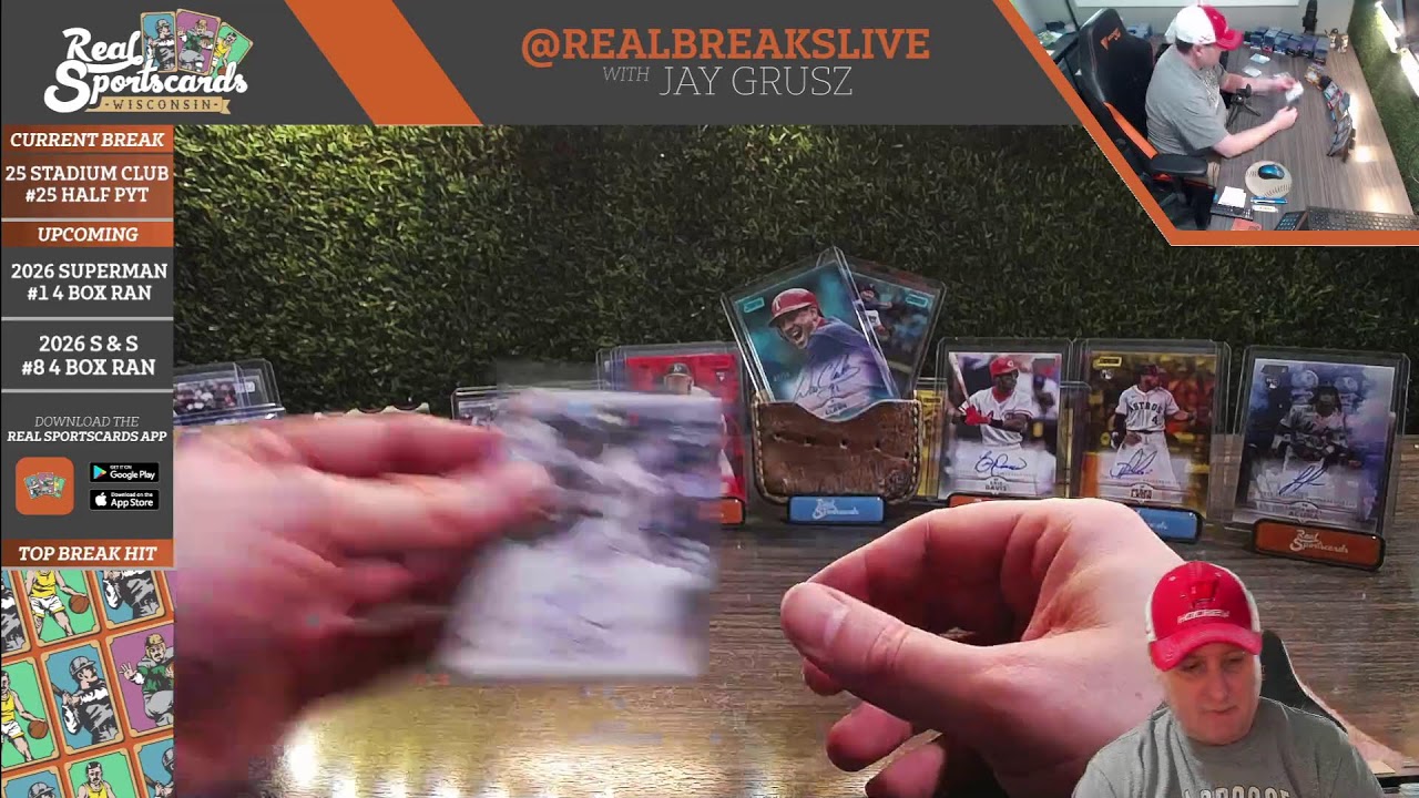 2025 Topps Stadium Club #25 Half Case Pick Your Team (4/8/26)