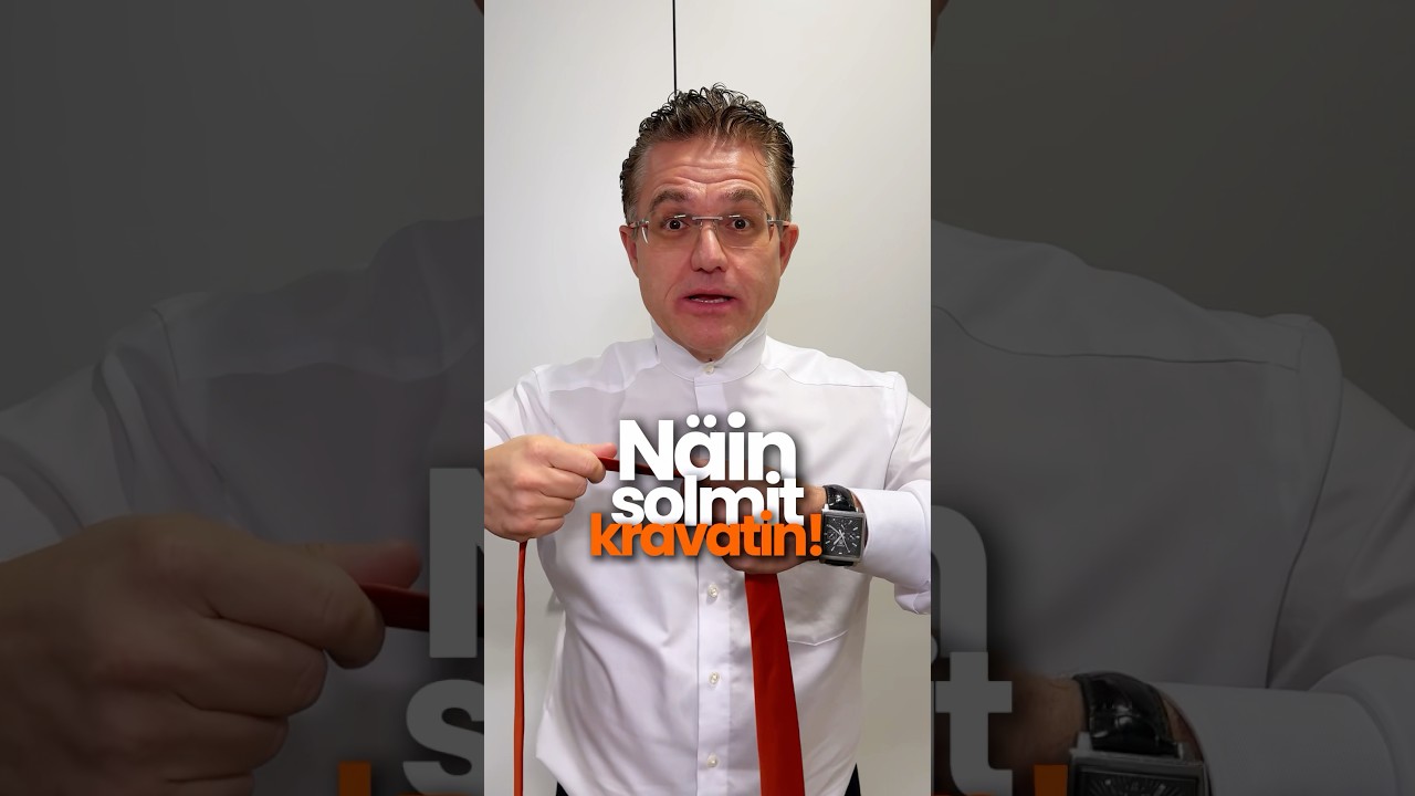 Miten solmit kravatin?