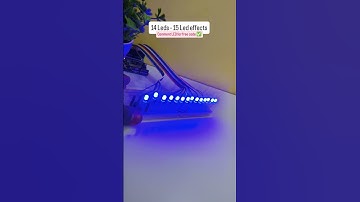 15 Led patterns using Arduino #shortvideo