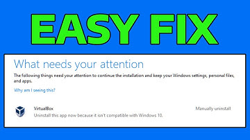 How To Fix VirtualBox Needs To Be Uninstalled Can