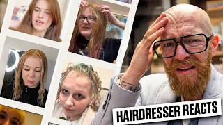 Hairdresser Reacts: The Worst DIY Hair Fails I've Ever Seen