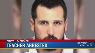 Teacher is charged with lewd acts, child abuse