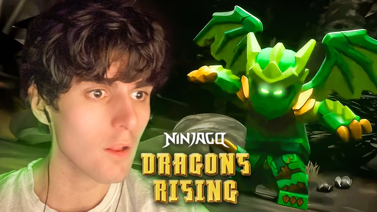 Lloyd Becomes a Dragon!? - Ninjago Dragons Rising Season 4 Trailer Reaction