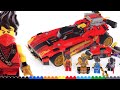 Red = faster, but is it better? LEGO Ninjago Legacy X-1 Charger review! 71737