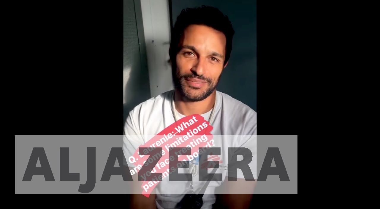 @Aljazeera على قصص إنستغرام: سفينة إنقاذ تابعة لمنظمة أطباء بلا حدود، اليوم الأول #shorts