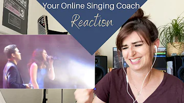 Vocal Coach Reaction & Analysis - Morissette Amon & Marcelito Pomoy -  Secret Love Song