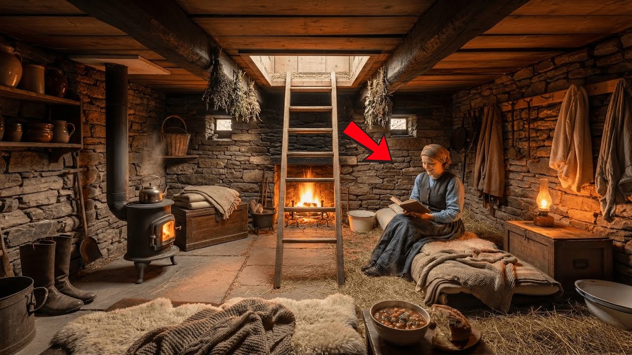 Sekretny pokój pod stodołą: Jedyny ratunek przed morderczą zamiecią.