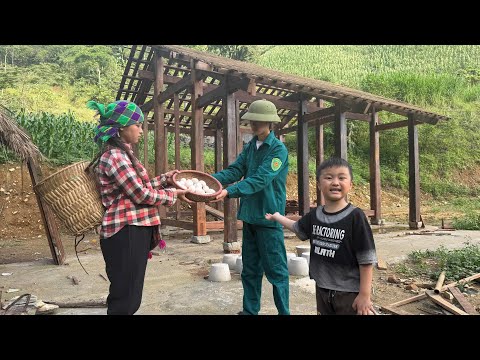 Linda went into the forest to gather wild vegetables to earn money to build a house - A kind polic..