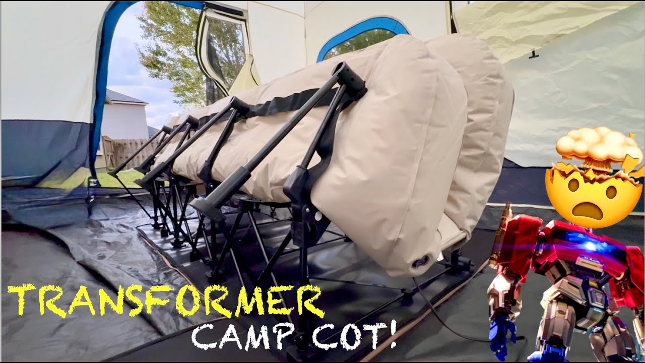 🔥 RICK'S RAW REVIEW - Vevor Inflatable Camping Cot Suitcase | AUTOMATED INFLATION!