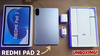 Redmi Pad 2 Unboxing & Full Review🔥 Best Tablet Under ₹20,000 | 2.5K Display, 90Hz & 9000mAh Battery