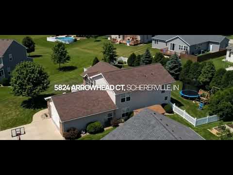 5824 Arrowhead Ct, Schererville, IN home video tour