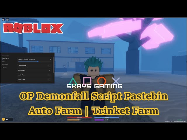 Demonfall Roblox Script Hack 2022 – All Boss Farm, Other Farm