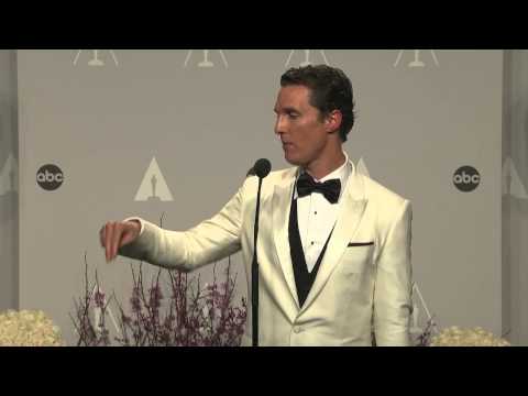 Matthew McConaughey Wins Best Actor at the Oscars