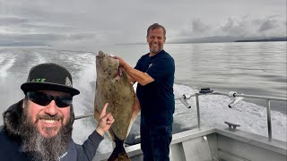 Halibut fishing with Whittier Marine Charters out of Whittier Alaska