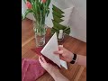 طريقة سهلة رائعة و مميزة لطي المناديل الورقية للتزيين للضيوف و المناسبات