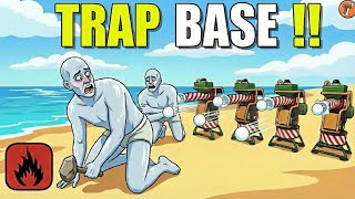 Build a Snowball Turret Trap Base | Oxide Survival Island
