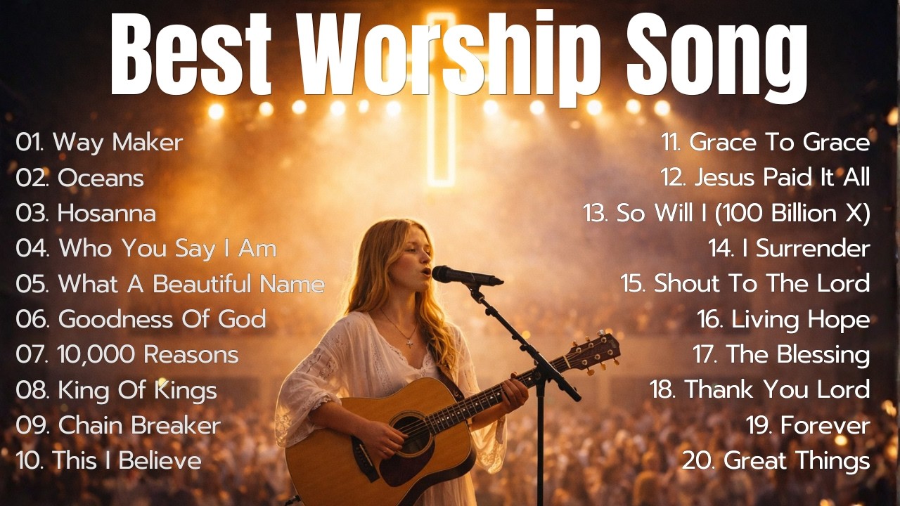 Best Worship Songs of All Time | I Speak Jesus, Goodness Of God,Oceans | Nonstop Praise Mix #2