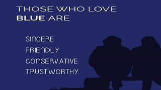 Your partner's favourite color tells about their personality