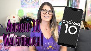 Android 10 - How To Turn on Dark Mode & Use Gestures! | My Favorite Features Walkthrough [ANDROID Q]