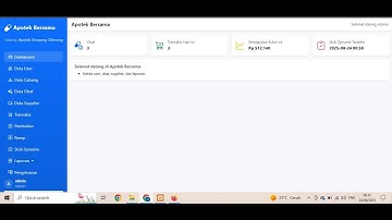 Demo Aplikasi Apotek Lengkap Berbasis PHP : Part 1
