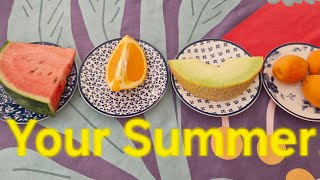 Prediction for Summer! Lenormand solitaire! 🔮🍉🏖️