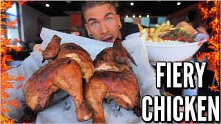 HUGE Spiced Chicken Challenge In Houston Texas | Peruvian Chicken | Chick Houz | Man Vs Food