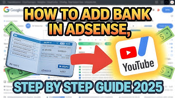 How To Add  Bank Account in Youtube 2025 | adsense me bank account kaise add kare