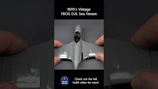 It's FUN To Build OLD Kits! (Even If They Have Some Problems) - FROG Sea Venom Vintage Kit #modelkit