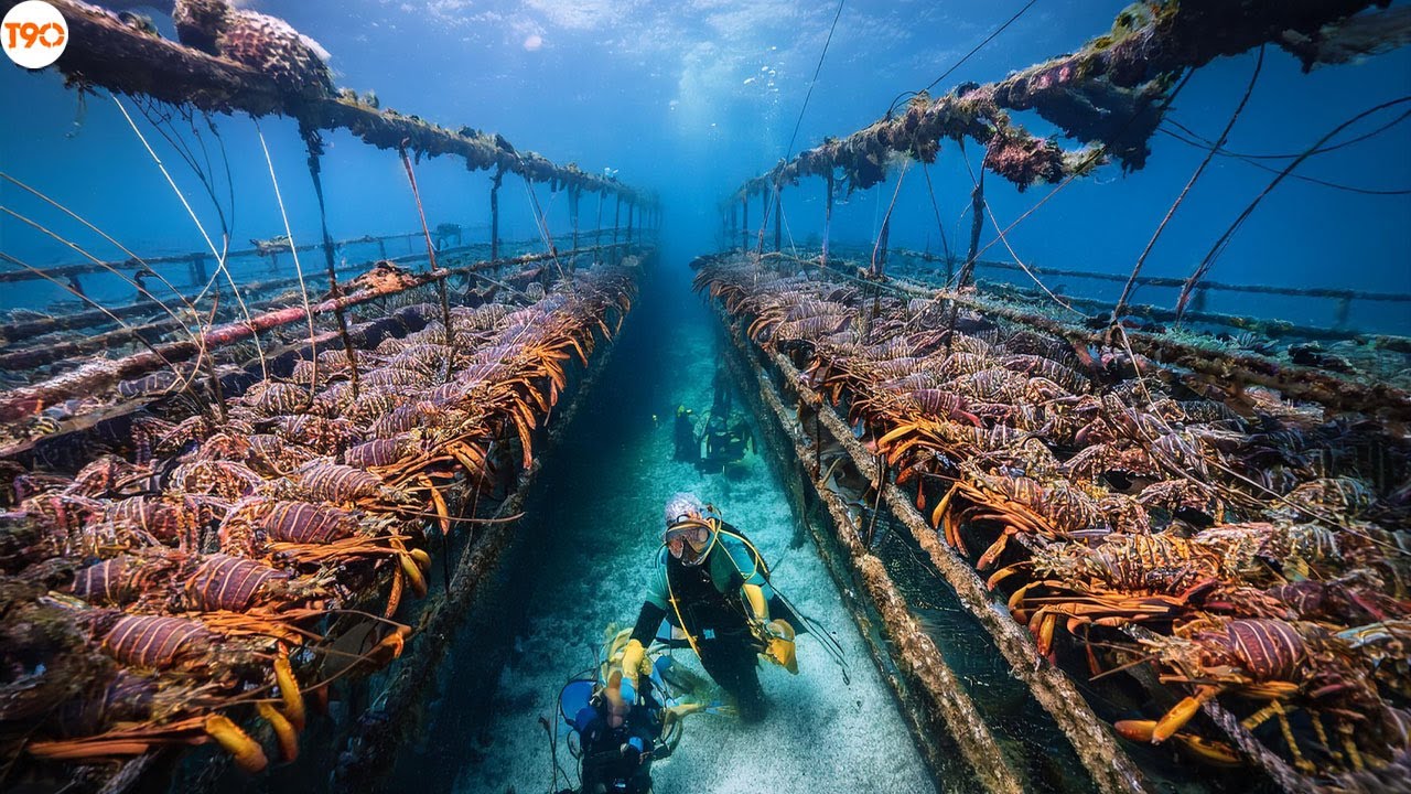 9 Triệu Tôm Hùm Nuôi Dưới Đáy Biển Bằng Cách Nào? - Trang Trại Tôm Hùm