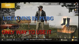 How to use BP/Coins in PUBG || The only way to use it || screenshot 5