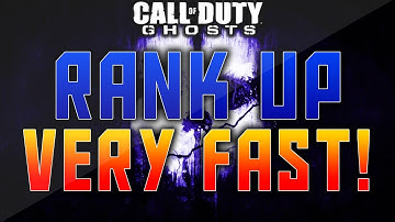 HOW TO RANK UP FAST IN CALL OF DUTY: GHOSTS *EASY XP* PRESTIGE FAST! (Tips & Tricks)